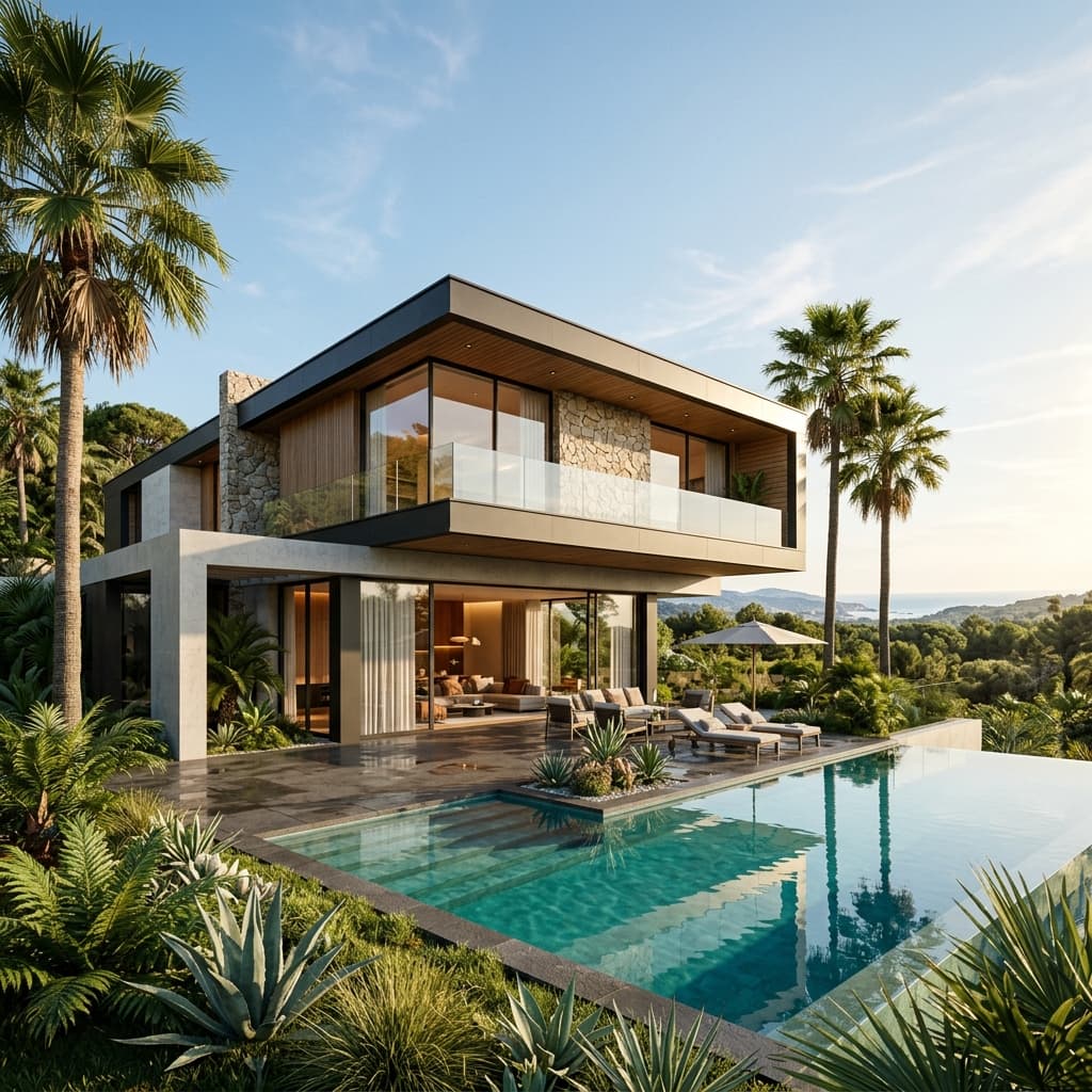 Luxury House Design Mockup